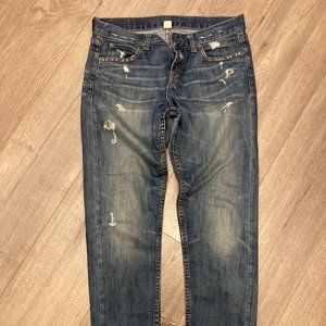 Banana Republic distressed jeans